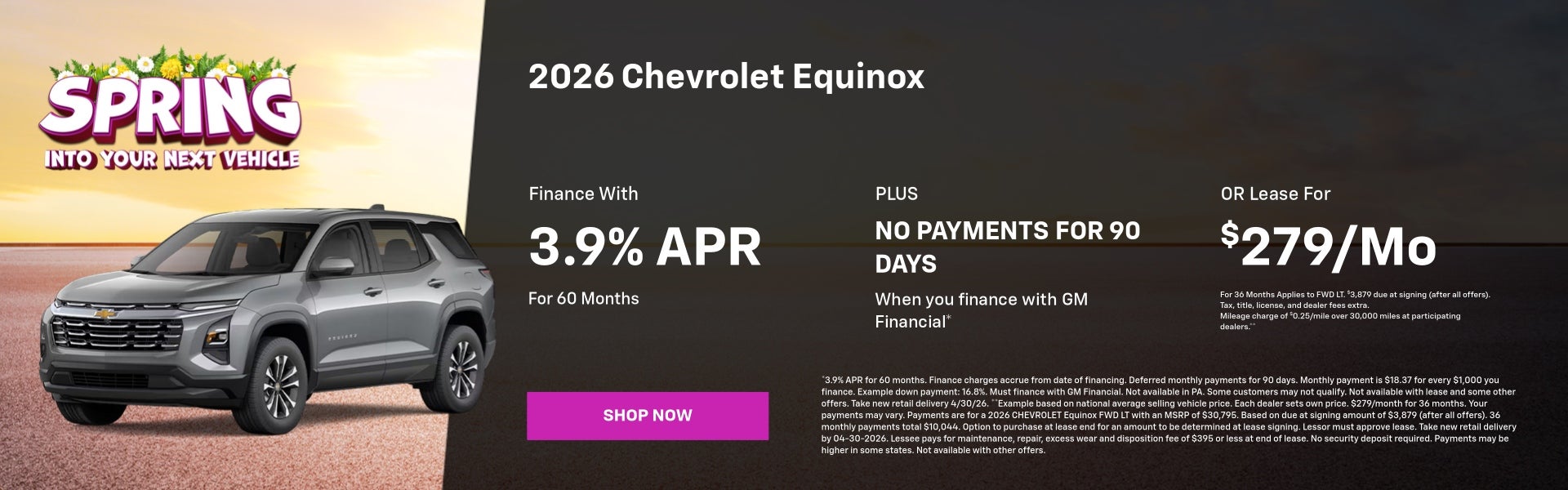 Equinox Offer