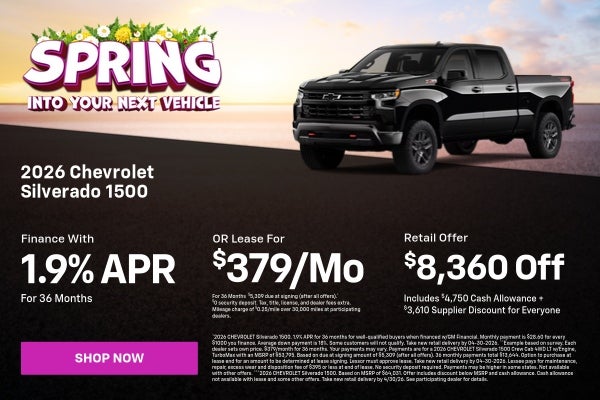 Silverado Offer