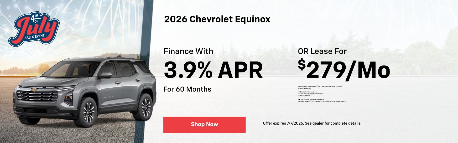 Equinox Offer