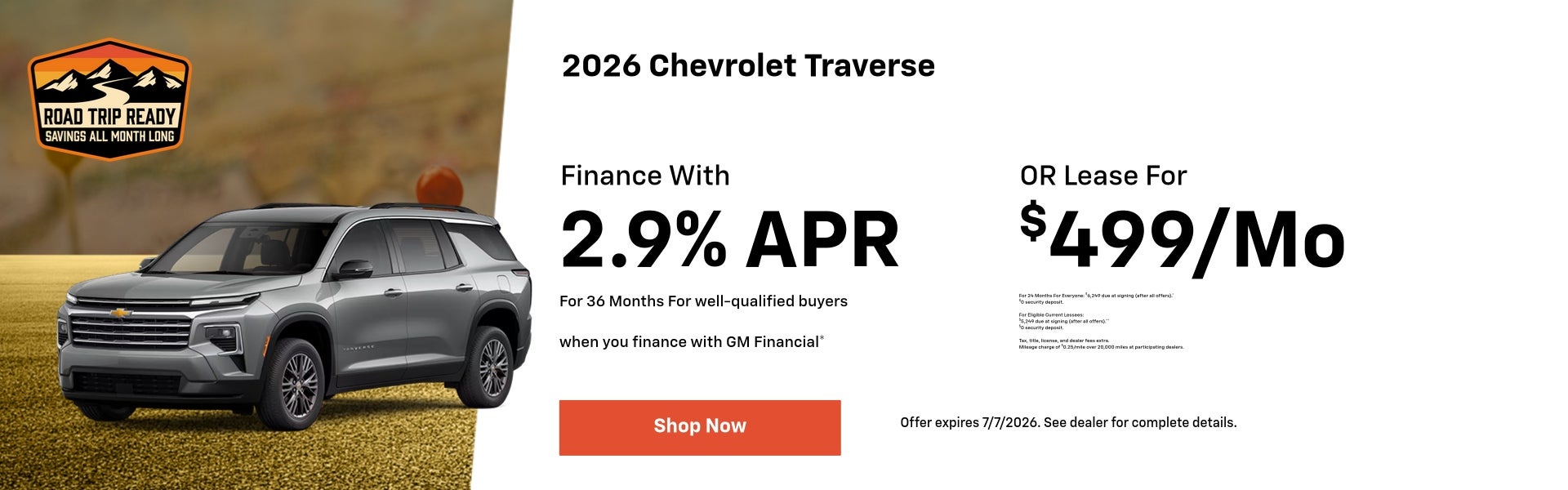 Traverse Offer