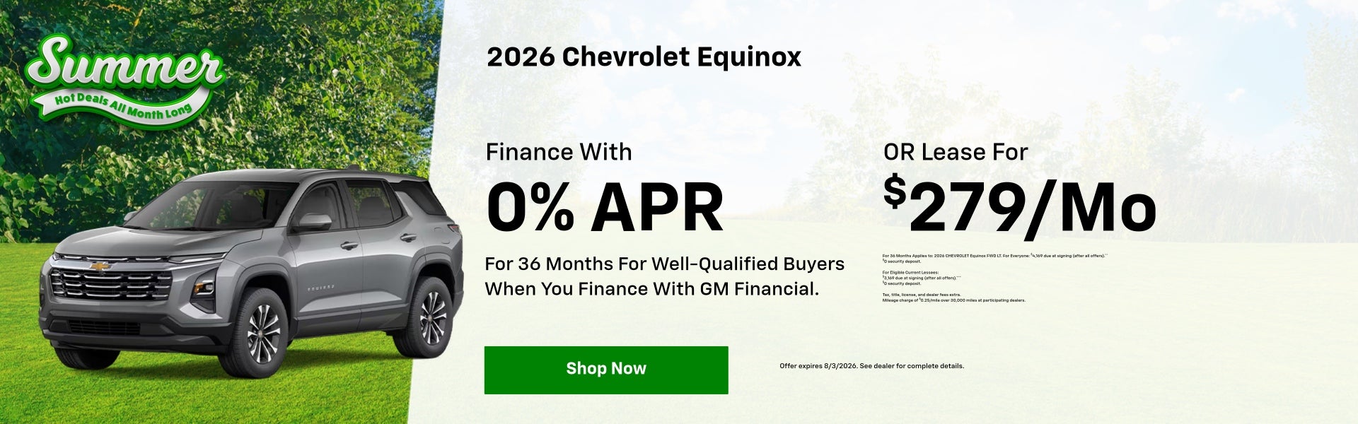 Equinox Offer